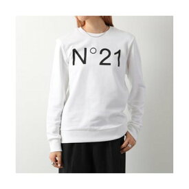 ヌメロヴェントゥーノ N21 KIDS スウェットシャツ N21588 N0154 ロゴ （0N100/ホワイト）