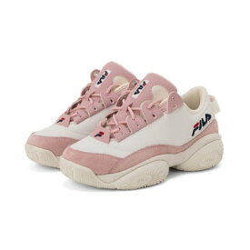 フィラ FILA PROVENANCE 2 / プロビナンス 2 ユニセックスカジュアル厚底スニーカー / ホワイトピンク （ホワイト）