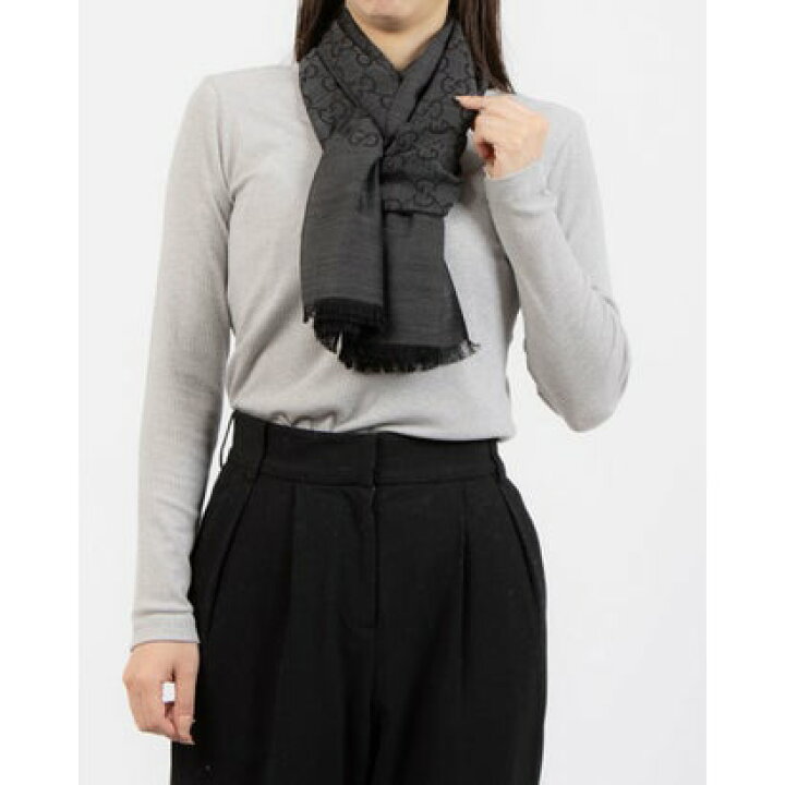楽天市場】グッチ GUCCI ストール （グレー） : LOCOMALL（ロコンド  