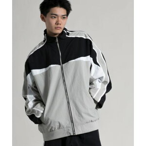 �A�C���n aimoha �yaimoha neo�z Retro Color Block Jacket �i�u���b�N�j
