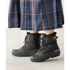 ウェレッグ セレクト welleg sellect 滑り止め金具スパイク付き 防寒・防水ファースノーブーツ (4020ブラック)