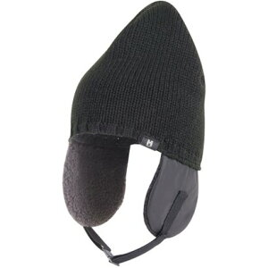 ~[ MILLET MILLET ~[ AEghA EAR PAD BEANIE MIV03164 iBLACK - NOIRj