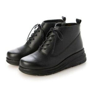ノースデイト North Date【本革/幅広】North Date PREMIUM 防滑スパイク レザーファスナーブーツ (BL)