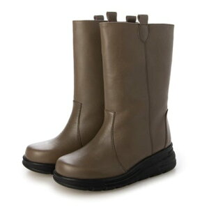 ノースデイト North Date【本革/幅広】North Date PREMIUM 防滑スパイク レザーロングブーツ (GY)