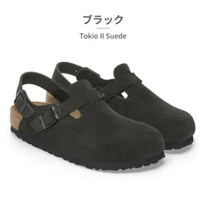 �r���P���V���g�b�N BIRKENSTOCK �r���P���V���g�b�N �T���_�� �����Y ���f�B�[�X �g�L�I2 �X�G�[�h BIRKENSTOCK Tokio II Suede �x���A���U�[ �i�u���b�N�j