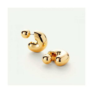 WFj[o[h JENNY BIRD JENNY BIRD sAX JB3296 Tome Hoops Medium iHPG/Gold/S[hj