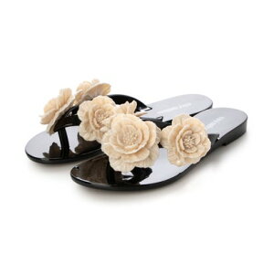 メリッサ melissa MINI MELISSA HARMONIC SPRINGTIME INF (BLACK/BEIGE)