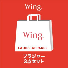 ウイング Wing 【セット販売】 ウイング ブラジャー 3枚セット 【返品不可商品】（マルチカラー）