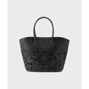 �O���[�X�R���`�l���^�� GRACE CONTINENTAL Shell Tote Bag �i�u���b�N�j