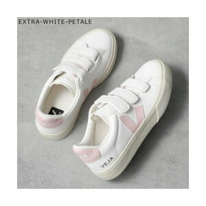 ���F�W�� VEJA VEJA �X�j�[�J�[ RECIFE LOGO CHROMEFREE ���U�[ �iWHITE-PETALE/�s���N�j
