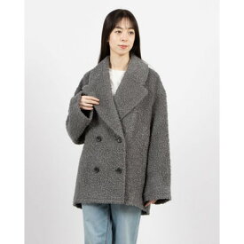 エトレトウキョウ ETRE' TOKYO ビックカラーブークレPコート （GREY）