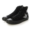 コンバース CONVERSE オールスター ラインストーン ST HI （ブラック/ブラック）