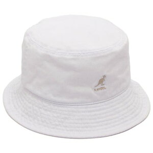 �J���S�[�� KANGOL �X�q �E�H�b�V���h�o�P�b�g �o�P�b�g�n�b�g �z���C�g �����Y ���f�B�[�X ���j�Z�b�N�X KANGOL WASHED BUCKET K4224HT WHT �iWHITE�j