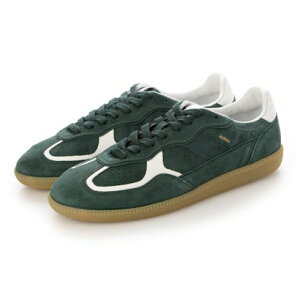 �y���K�戵�X�z�A���n�X ALOHAS Tb.490 Rife Forest Green Leather Sneakers �irife shimmer silver cream�j