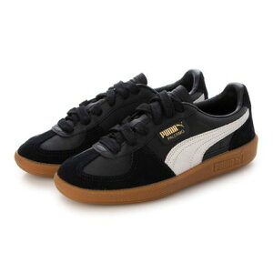 v[} PUMA PUMA PALERMO LTH BLACK/GREY/GUM v[} p LTH ubN/O[/K y396464-03z iubNj