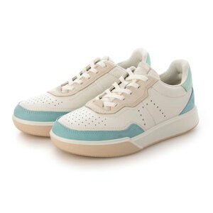 �G�R�[ ECCO ECCO �X�g���[�g �R�[�g �{�v ���f�B�[�X �J�W���A�� �X�j�[�J�[ EU35 �iAQUATIC / WHITE / EMERALD�j
