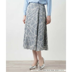 レリアン Leilian スカート （グレー系）