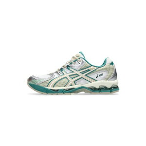 AVbNX ASICS GEL-NIMBUS 10.1 - 1203A543.102iWHITE/RAINY LAKEj
