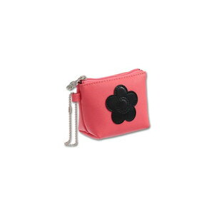 マリークワント MARY QUANT カラフルファンファーレ 舟型ポーチミニミニ (コーラルレッド)