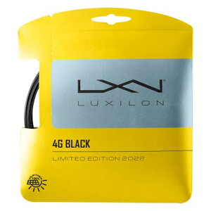 �E�B���\�� Wilson �E�C���\�� Wilson �e�j�X LUXILON 4G BLACK 125 �e�j�X �X�g�����O �K�b�g �d�� ���P�b�g ���� ���� WR83082011 �i-�j