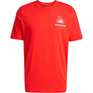 アディダス adidas アディダス adidas サッカー プレデター ヒストリー 半袖グラフィック T シャツ KRH05 (JD8218 ベタースカーレット)