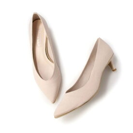 ラウナレア Launa lea 【25SS】[Launalea Rich]ゴールドラインパンプス(80009E) （LピンクZ）