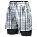 ダックス DAKS 前開トランクス（貼り付ゴム） 【返品不可商品】 （グレー）