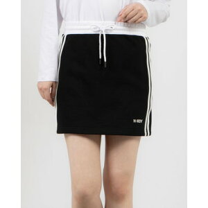 �m���f�B NERDY W'S NY SWEAT MINI SKIRT �iBLACK�j�@�j���[���[�N�X�E�F�b�g�~�j�X�J�[�g�i�u���b�N�j