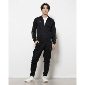 アディダス adidas メンズ ジャージ上下セット セレーノ AEROREADY カット スリーストライプス トラックスーツ(ジャージ上下) IW9220 （ブラック/グレーシックス）