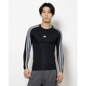 �A�f�B�_�X adidas �����Y �t�B�b�g�l�X �����R���v���b�V�����C���i�[ �e�b�N�t�B�b�g �R���v���b�V���� �g���[�j���O �X���[�X�g���C�v�X ����T�V���c IN5586 �i�u���b�N�y�ԕi�s���i�z
