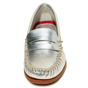 ~lgJ MINNETONKA ~lgJ MINNETONKA Women's Mellony Penny (Silver) iSilverj