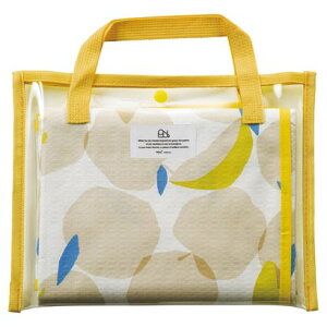 【Wpc.公式】レジャーシート 収納袋付き 幅140×長さ90cm(1〜2人用) おしゃれ 可愛い (オメナイエロー)