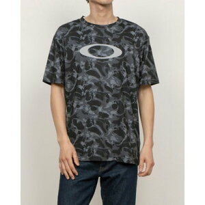 I[N[ OAKLEY Y @\TVc ENHANCE QDEVO SS TEE GRAPHIC 4.0 FOA407574 iBLACK PRINTj