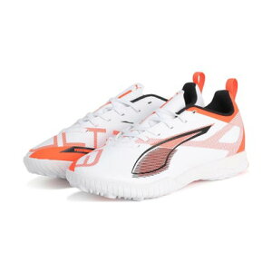 �v�[�} PUMA �v�[�} PUMA �T�b�J�[ �E���g�� 5 �v���C TT+MID JR 10833201 �iPUMAWHITE-PUMABLACK-GLOWI�j