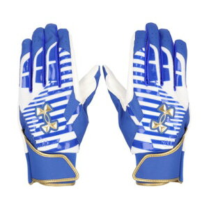 A_[A[}[ UNDER ARMOUR A_[A[}[ UNDER ARMOUR UA CLEAN UP PRO BATTING GLOVES UA N[Abv v obeBOO[u 6 i400 ROYAL/WHITE/METALLICGOLj