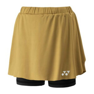 ヨネックス YONEX ヨネックス YONEX テニス ウィメンズスカート インナースパッツ付 26181 (016 ゴールド)