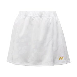 ヨネックス YONEX ヨネックス YONEX テニス ウィメンズスカート 26174 (011 ホワイト)