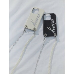 �G�C�~�[�C�X�g���[�� EIMY ISTOIRE eimy glitter iPhone�P�[�X15PRO �iIVORY�j