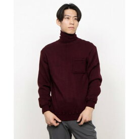 シーバージョン SEA VERSION 水産用 作業用 厚手防寒インナー 長袖 トップス とっくり ハイネックシャツ 漁師 漁業 土木作業 屋外作業 雪降ろし 雪かき 釣り 船 （04：ハイネック（ワイン））