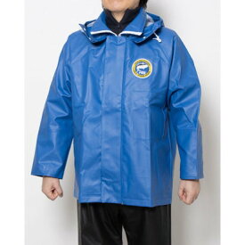 シーバージョン SEA VERSION PROシーバージョンジャンパー PVC 漁師用カッパ 業務 レイン （続きフードブルー）