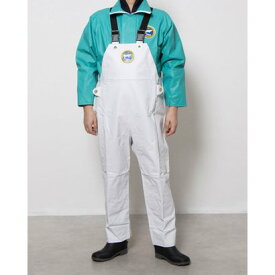 シーバージョン SEA VERSION PROシーバージョン胸付きズボン サロペット ツナギ 漁師用 PVCカッパ （ホワイト）