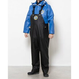 シーバージョン SEA VERSION PROシーバージョン胸付きズボン サロペット ツナギ 漁師用 PVCカッパ （ブラック）