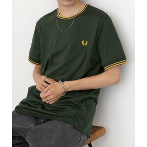 �t���b�h�y���[ FRED PERRY �y���{���K�i�zTWIN TIPPED T-SHIRT M1588 T�V���c ���� �J�b�g�\�[ �i�_�[�N�O���[���n2�j
