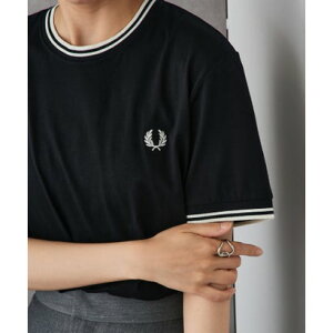 �t���b�h�y���[ FRED PERRY �y���{���K�i�zTWIN TIPPED T-SHIRT M1588 T�V���c ���� �J�b�g�\�[ �i�u���b�N�j