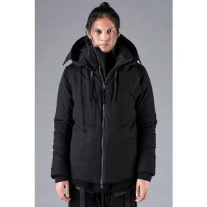 �f�B�[�n�C�Q�� D.HYGEN Rayon Twill Hood Attached Down Jacket �iBlack�j
