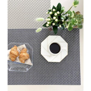 ジュビリー Jubilee 【2枚セット】 北欧デザイン PVC 撥水 ランチョンマット (チャコールグレー)