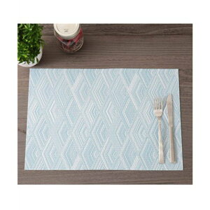 ジュビリー Jubilee 【2枚セット】 北欧デザイン PVC 撥水 ランチョンマット (ライトブルー)