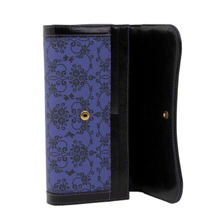 楽天市場】アナスイ ANNA SUI リーブル 口金長財布 （パープル 