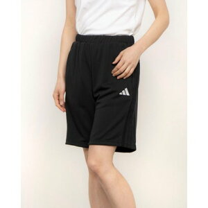 アディダス adidas レディース ジャージハーフパンツ W MH 3S ハーフパンツ JW9785 (ブラック/ブラック)