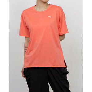 v[} PUMA fB[X @\TVc TAD OVERSIZE SS TVc_ 527034 iPeach Frostj